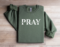 Load image into Gallery viewer, Pray For It - Women&#39;s Dark Sweatshirt
