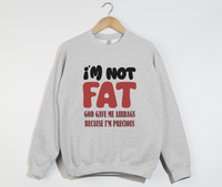 Load image into Gallery viewer, Christian Humor: God Gave Me Airbags Sweatshirt