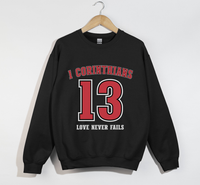 Load image into Gallery viewer, 1 Corinthians 13 Inspired Sweatshirt - Love in Every Stitch
