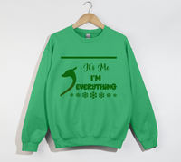 Load image into Gallery viewer, It&#39;s Me I&#39;m Everything - Christmas Sweatshirt

