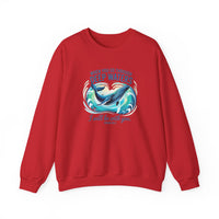 Load image into Gallery viewer, Isaiah 43:2, When You Go Through Deep Waters, Faith Sweatshirt, Bible Verse Shirt, Whale Shirt