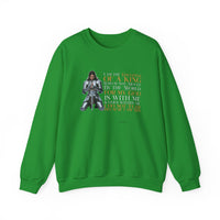 Load image into Gallery viewer, Daughter of a King, Christian Sweatshirt, Woman of God Armor of Faith, Christian Mom Gift