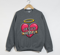 Load image into Gallery viewer, Jesus Heals The Brokenhearted - Sweatshirt
