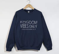 Load image into Gallery viewer, Kingdom Vibes Only - Christian Sweatshirt
