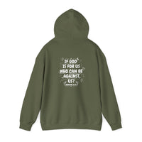 Load image into Gallery viewer, If God Is For Us, Who Can Be Against Us - Front And Back Printed Hoodie
