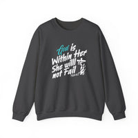 Load image into Gallery viewer, God Is Within Her, Psalm 46:5, Faith Shirt, Gift for Women, Christian Sweatshirt