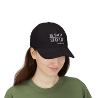 Load image into Gallery viewer, Be Salty - Stay Lit Six Panel Unisex Snapback Ballcap
