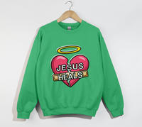 Load image into Gallery viewer, Jesus Heals The Brokenhearted - Sweatshirt

