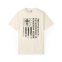 Load image into Gallery viewer, Fatherhood Is Kingdom Work - Comfort Colors Men's Tee