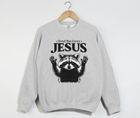 Load image into Gallery viewer, Feral But Loves Jesus - Christian Sweatshirt
