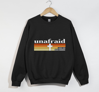 Load image into Gallery viewer, Unafraid, I Know Who Holds Tomorrow - Christian Sweatshirt
