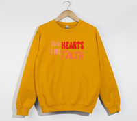 Load image into Gallery viewer, Two Hearts One Faith - Sweatshirt
