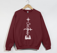 Load image into Gallery viewer, Christmas Nativity Design Sweatshirt
