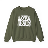 Load image into Gallery viewer, Cool Moms Love Jesus, Christian Sweatshirt, Christian Mom, For Mother's Day Gift