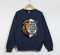 Load image into Gallery viewer, Holy Names Of The Lord - Christian Sweatshirt
