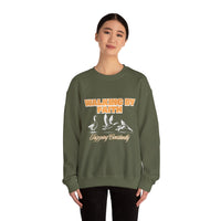 Load image into Gallery viewer, Walking by Faith, Tripping Constantly Sweatshirt, Christian Crewneck, Religious Pullover, Christian Gift, Religious Clothing
