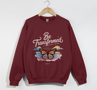 Load image into Gallery viewer, Be Transformed By The Renewing Of Your Mind - Christian Sweatshirt

