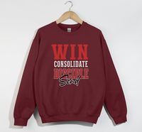 Load image into Gallery viewer, Win Consolidate Disciple Send - Christian Sweatshirt
