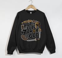 Load image into Gallery viewer, Put On The Full Armor Of God - Christian Sweatshirt
