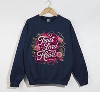 Load image into Gallery viewer, Trust In The Lord With All Your Heart - Christian Sweatshirt
