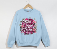 Load image into Gallery viewer, Trust In The Lord With All Your Heart - Christian Sweatshirt
