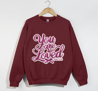 Load image into Gallery viewer, You Are So Loved - Women&#39;s Christian Sweatshirt
