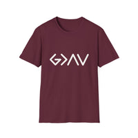 Load image into Gallery viewer, God is Greater than the Highs and Lows Unisex Softfeel 100% Cotton Tee Shirt