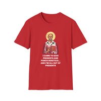 Load image into Gallery viewer, St Nicholas Funny Meme Unisex Tee
