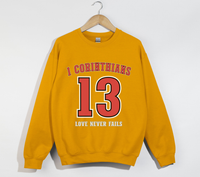 Load image into Gallery viewer, 1 Corinthians 13 Inspired Sweatshirt - Love in Every Stitch
