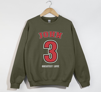 Load image into Gallery viewer, John 3 Greatest Love - Christian Sweatshirt
