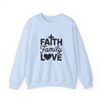 Load image into Gallery viewer, Faith Family Love Sweatshirt
