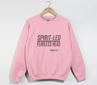 Load image into Gallery viewer, Spirit Led, Fearless Head - Christian Sweatshirt