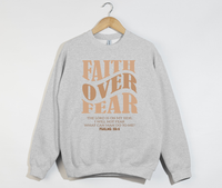 Load image into Gallery viewer, Faith Over Fear -  Christian Sweatshirt
