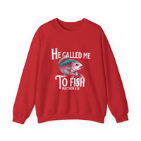 Load image into Gallery viewer, He called me to Fish - Matthew 4:19 Unisex Sweatshirt

