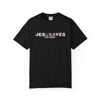 Load image into Gallery viewer, Jesus Saves - Patriotic Comfort Colors Men's Tee