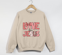 Load image into Gallery viewer, Love Like Jesus - Christian Sweatshirt
