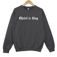 Load image into Gallery viewer, Christ Is King Sweatshirt, Jesus Christian Shirt, Faith Based Gift, Bible Verse Shirt, King Of Kings