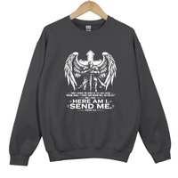 Load image into Gallery viewer, Here Am I Send Me - Christian Missionary Sweatshirt