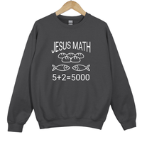 Load image into Gallery viewer, Jesus Feeds the 5000 Sweatshirt, Bible Story Faith, Christian Sweatshirt, Jesus Bible Verse Shirt