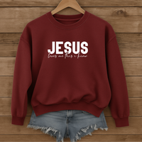 Load image into Gallery viewer, Jesus Loves Me This I Know, Valentine Sweatshirt, Christian Love Sweatshirt, Faith Based Gift, Love Shirt