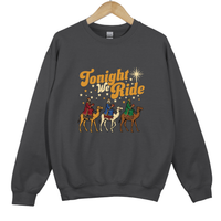 Load image into Gallery viewer, Tonight We Ride Shirt - Three Kings, Wise Men Crewneck