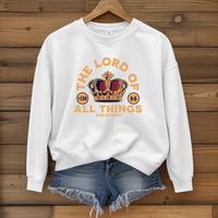 Load image into Gallery viewer, The Lord of All Things, King of Kings, 1 Corinthians 8:6, Jesus Shirt, Christian Sweatshirt, Faith Gift