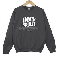 Load image into Gallery viewer, Holy Spirit Christian Sweatshirt, Faith Based Church Outfit, Bible Verse Shirt, Jesus Shirt, Christian Gift ideas