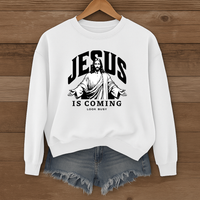Load image into Gallery viewer, Jesus Is Coming Look Busy - Unisex Christian sweatshirt