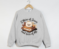 Load image into Gallery viewer, S'more Of Jesus And Less Of Me - Christian Sweatshirt
