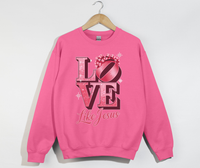 Load image into Gallery viewer, Love Like Jesus - Christian Sweatshirt
