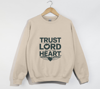 Load image into Gallery viewer, Trust In The Lord With All Your Heart - Christian Sweatshirt
