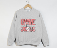Load image into Gallery viewer, Love Like Jesus - Christian Sweatshirt
