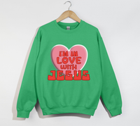 Load image into Gallery viewer, I&#39;m In Love With Jesus - Christian Sweatshirt
