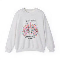 Load image into Gallery viewer, YHWH Our Breath Speaks His Name - Women&#39;s Sweatshirt
